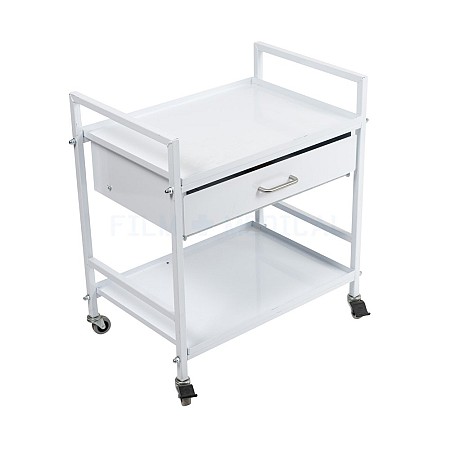 Small White Trolley With Draw